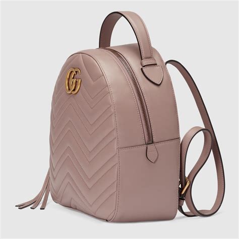 pastel gucci marmont|Gucci Marmont leather backpack.